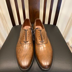 4. Carlyle Plain-toe Oxford Dress Shoe Walnut Brown